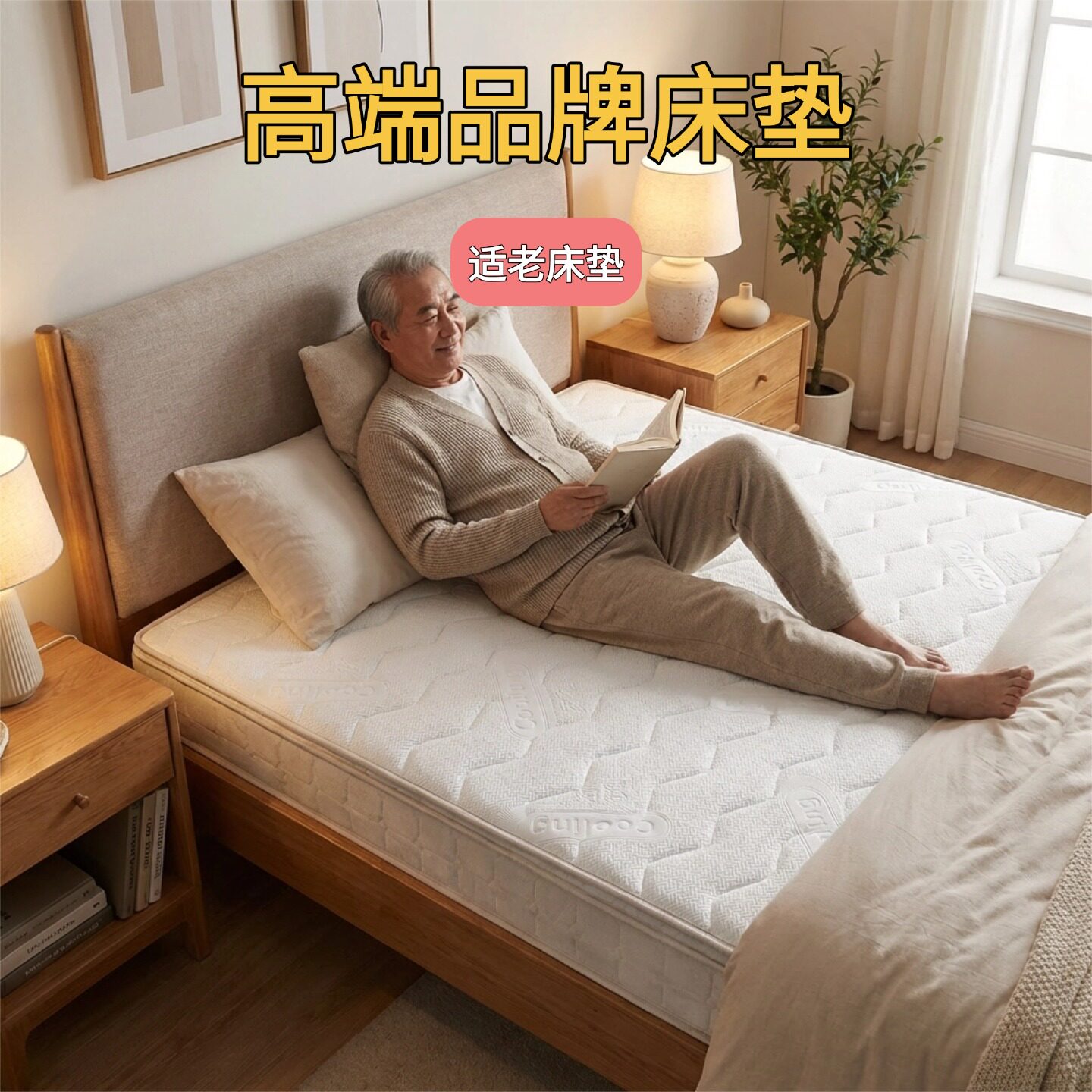 菲欧宫高端品牌床垫适老床垫硬垫子家用环保护脊薄床垫护腰冰丝