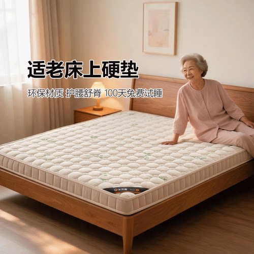 菲欧宫床上硬垫适老椰棕黄麻儿童护脊护腰榻榻米定制定做折叠0胶