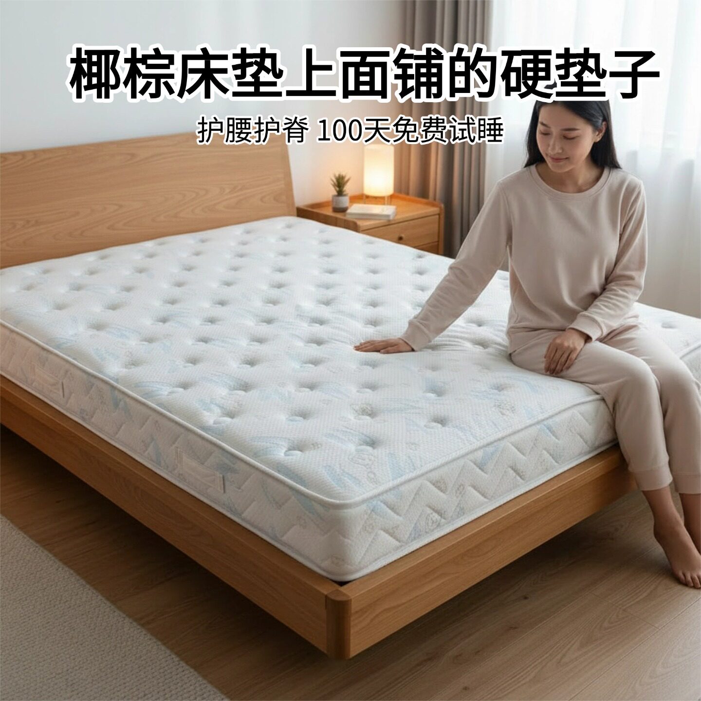 菲欧宫儿童黄麻硬垫护脊护腰