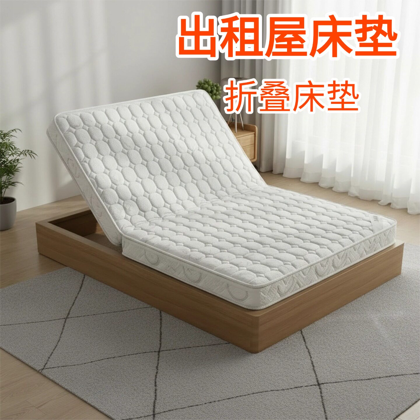 菲欧宫出租屋床垫折叠床垫硬垫子家用环保护脊薄床垫护腰儿童定做