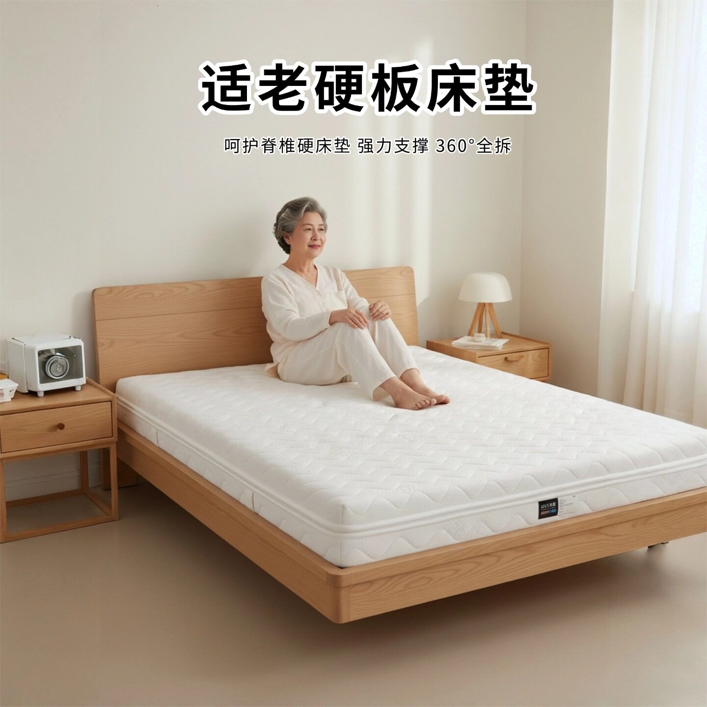 菲欧宫黄麻全拆式S黄麻护腰0胶水
