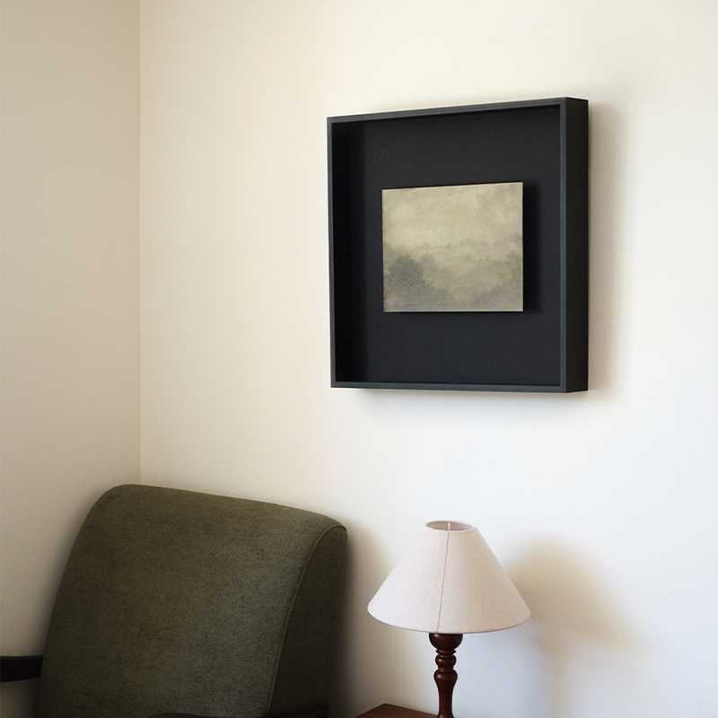 现代简约艺术极简装饰画复古法式中古风格客厅小众沙发背景墙挂画