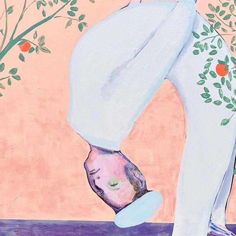 Erin Armstrong艺术家装饰画客厅卧室玄关挂画松弛感十足躺平壁画