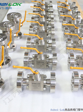 供应2500LB法兰球阀   不锈钢RTJ高压法兰球阀