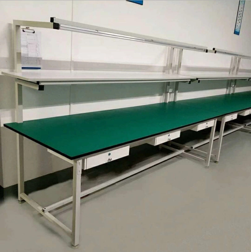榉木工作台重型车间工作台带挂板工作台钳工工作台吊柜工作桌厂家