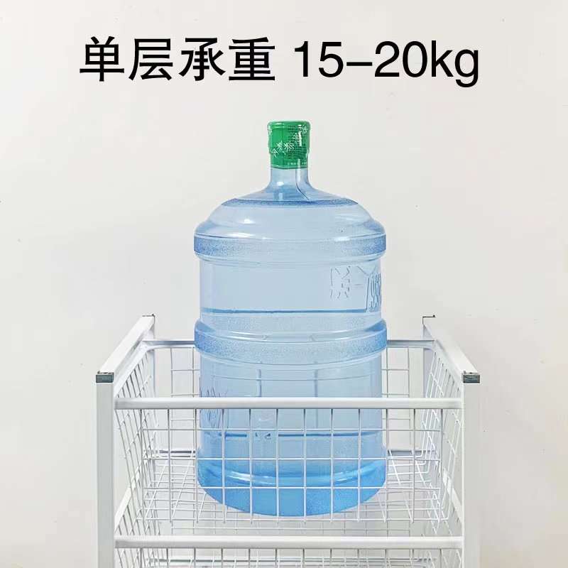 衣柜收纳拉篮抽屉式免打孔多层金属筐储物衣物分层收纳柜抽拉网篮