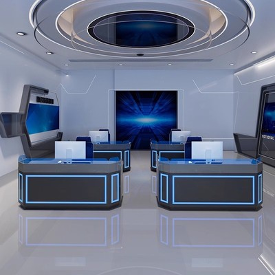 安防监控操作台控制台指挥中心调度台鉴定监控室中控室电脑办公桌