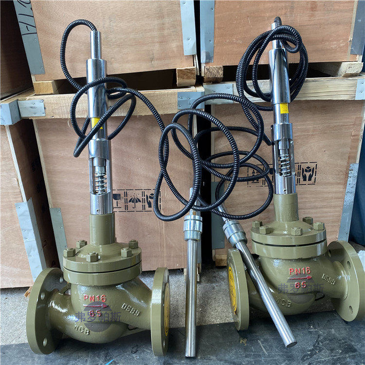 自力式温度控制阀ZZWP-25C铸钢温控调节阀DN100 源头厂家品质保障