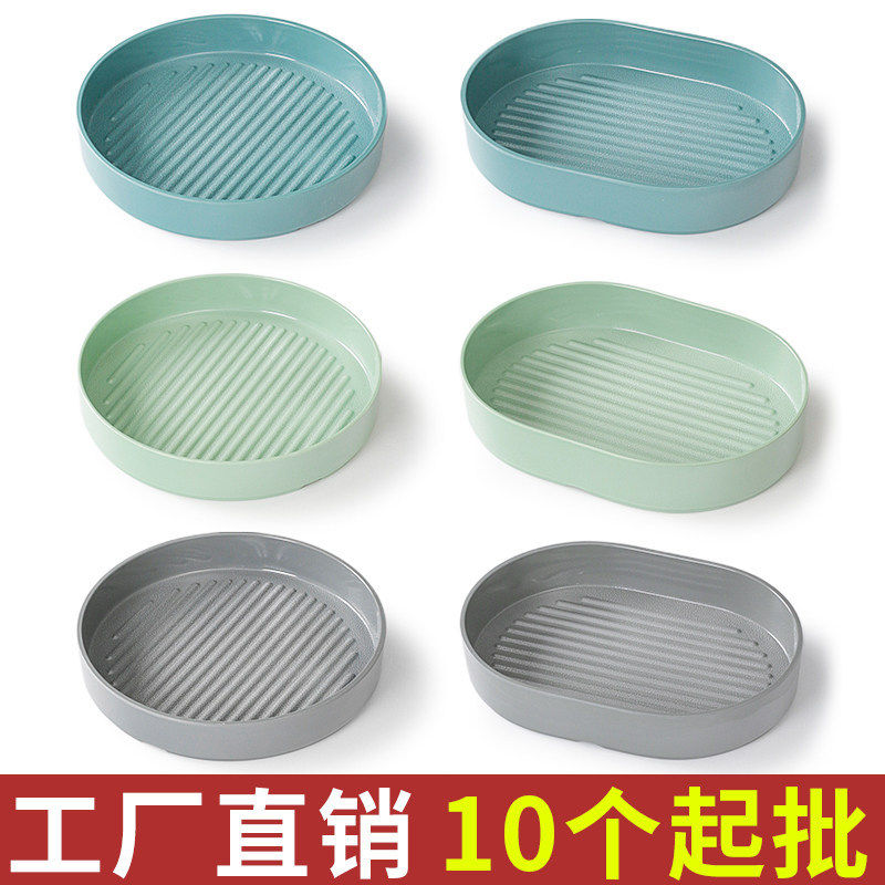 祥源美餐具密胺盘子商用小龙虾专用盘海鲜火锅店菜盘仿瓷塑料餐盘
