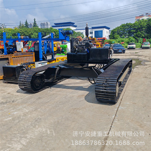 8-40吨液压履带底盘 破碎筛分机履带行走底盘 电动液压站履带总成