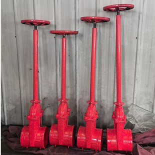 西苑阀门加长杆软密封闸阀地下排水地埋式弹性座封阀门支持批发