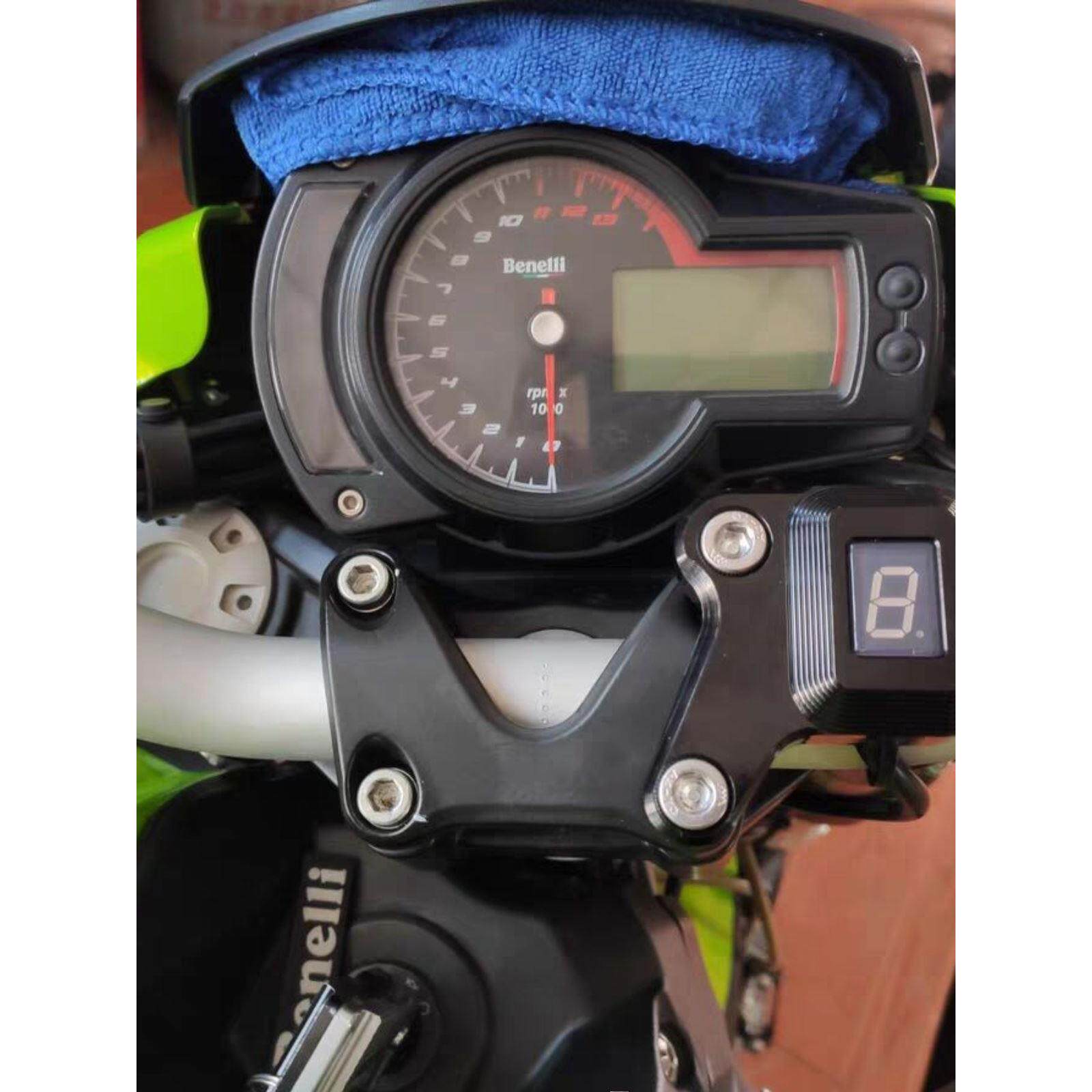 黄龙摩托车档位显示器bj300gs/bj/bn/tnt600/ 防水专用款改装配件