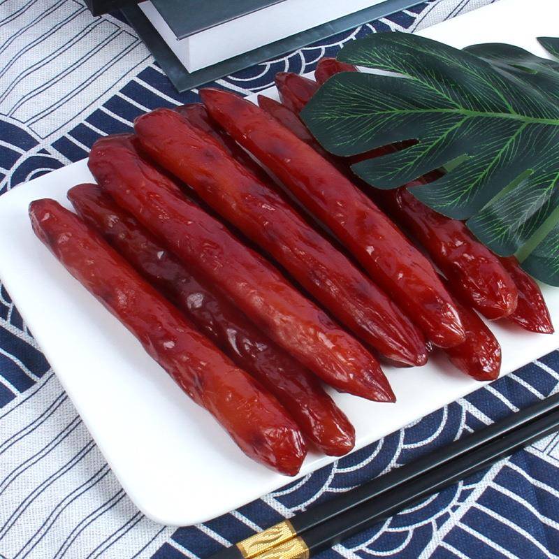 :仿真腊肠香肠食物模型趣味食玩仿真菜品制作材料拍照剧组道具