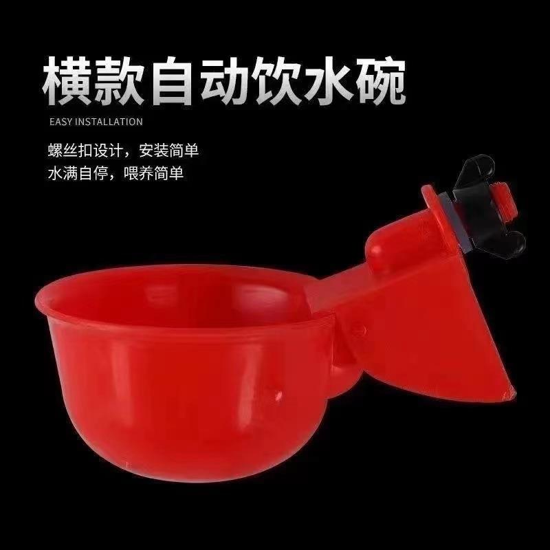 家禽自动饮水碗鸡用自动饮水器喝水碗喂水器鸡鸭鸽子鹌鹑鸟饮水器