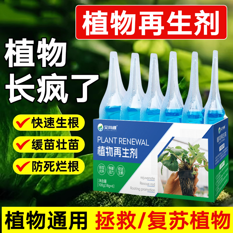 植物再生剂浓缩营养液发财树水培花肥室内盆栽植物营养液通用型