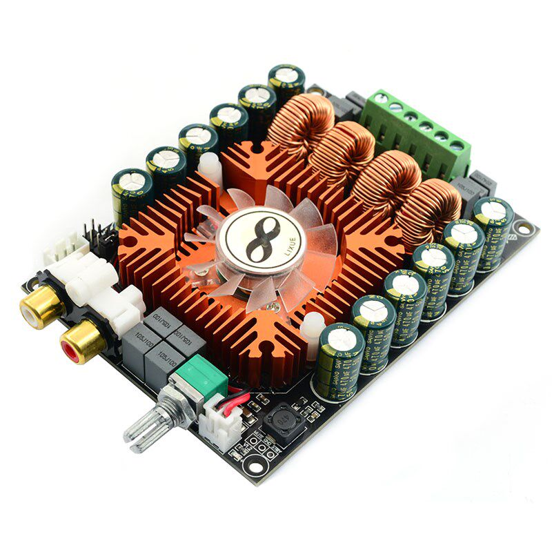 TDA7498E数字功放板双声道立体声2.0HIFI支持BTL220W大功率160W*2