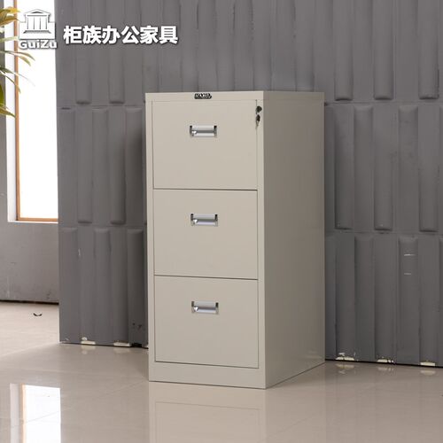 拆装A4/FC挂快劳文件柜矮柜二三四斗卡箱铁皮柜挂劳夹立式档案柜