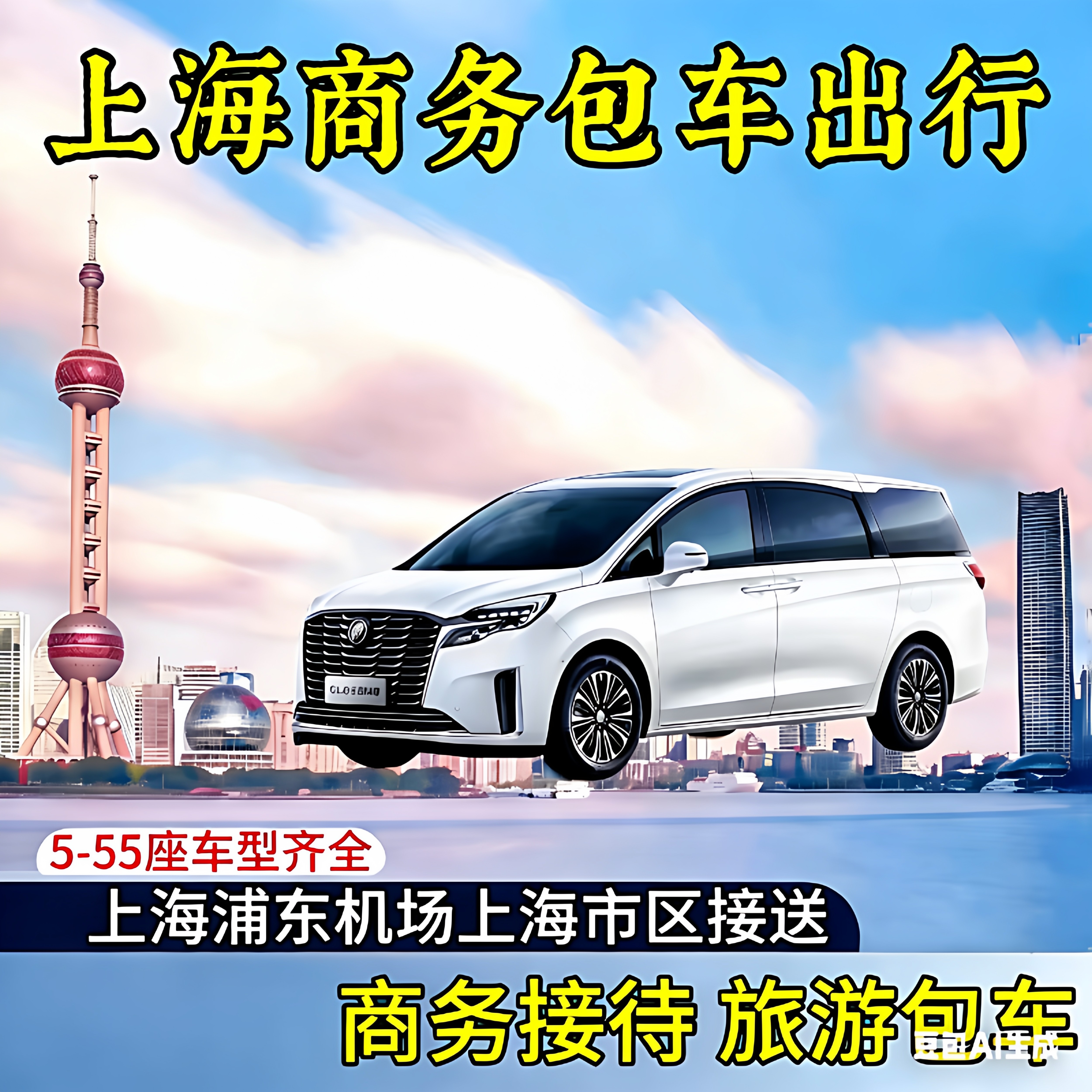 上海商务包车、上海虹桥机场、市区用车、机场24小时接送服务