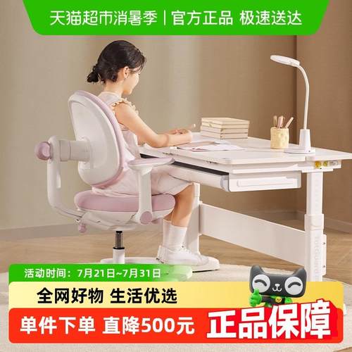 护童学习椅儿童家用办公椅小学生可调节升降追背椅G2矫正坐姿椅子