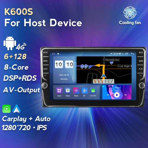 热销安卓11百变通用8寸9寸主机Carplay旋钮款Carplay6+128G