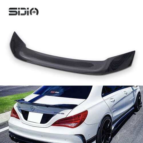 适用于奔驰CLA W117 R款碳纤维尾翼 扰流板出口品质