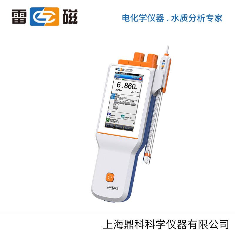 上海雷磁PHBJ-261L型便携式pH计酸度计标配套装