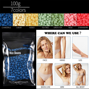 Hot Hard Bean 网红100g Film Wax Pellet Unisex Depilatory