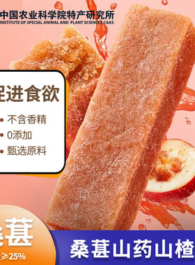桑葚山药山楂条山楂类制品