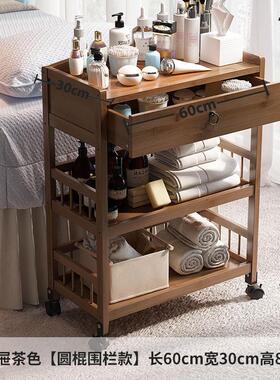 美发工具推车美容车小推车理发店美容院推车专用美容推车置物架木