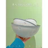 悦檬食器不锈钢家用料理盆洗菜盆揉面盆和面盆大汤盆高颜值 包邮