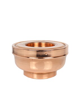 极速红铜碗e套奶茶碗藏式紫铜碗带盖室内家用供水碗摆件蒙古碗民