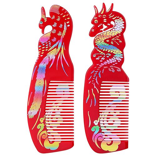 新品木梳子一f对结婚礼物送新人新娘嫁妆婚庆用品大全女方陪嫁物