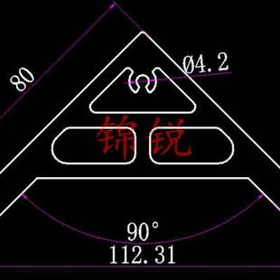 极速工业铝型材挤压角铝90度787v8/B5050/3535直角L型等边加强角