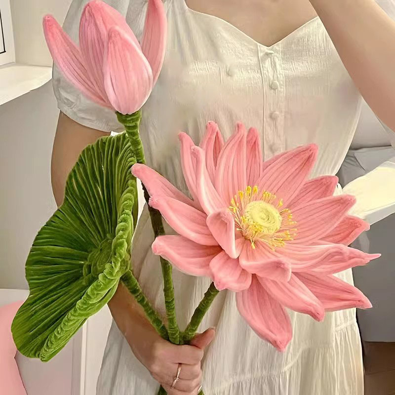 极速巨型扭扭棒超大荷p花手工diy材料包自制花束生日礼物编织仿真