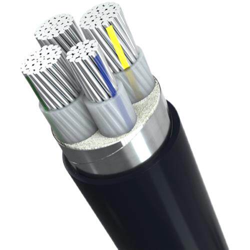 极速铝芯电缆线4芯16 25 35 50 70平方铝P线地埋线三相四线铠装铝