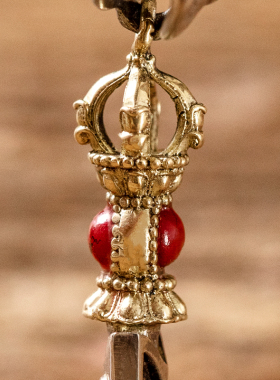 极速藏式白铜文殊菩m萨宝剑吊坠金刚杵男女情侣本命法器护身佛珠