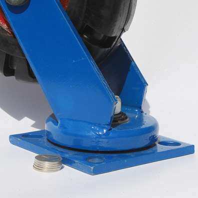 极速8 inch super hepy universal wheel cas cart wheel rubber