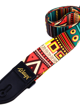 极速Guitar Strap Multi-Colorx Guitar Belts Adjustable Colorf