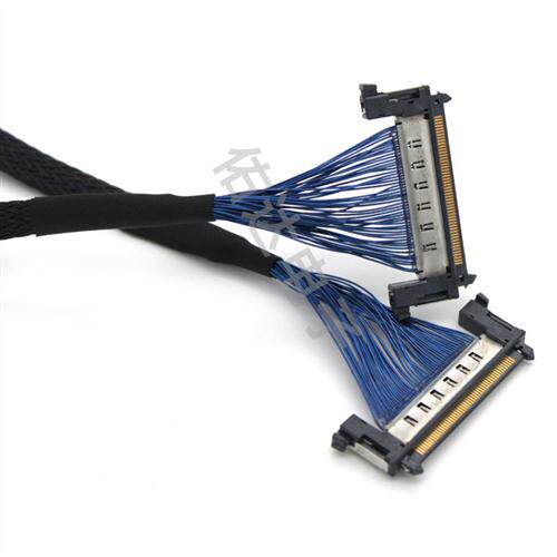 新品8K高速同轴线极细屏线0.5间距高速讯E号传输线缆FI-RE51P41P