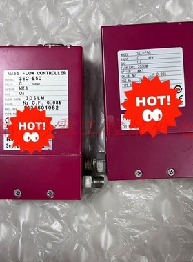 极速HORIfBA流量计SEC-E50 N2 O2 30SLM 2 0SLM件