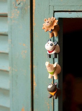 极速创意可爱小动物立体磁扣冰箱贴吸磁贴吸铁石磁贴X家居装饰磁