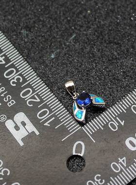 极速Elmosa Famshion Opal Opal Neckl Pendant