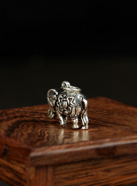 极速藏银莲花吊j坠配饰项链搭配男女情侣装饰念珠坠子随身民族风