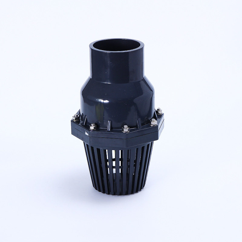 极速翻板式d底阀UPVC化工级翻板式底阀摇板式底阀吸水阀水泵阀过