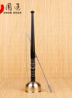 新品台湾铜引庆引磬引罄引擎铜磬纯手G工调音佛堂用品助念乐器直