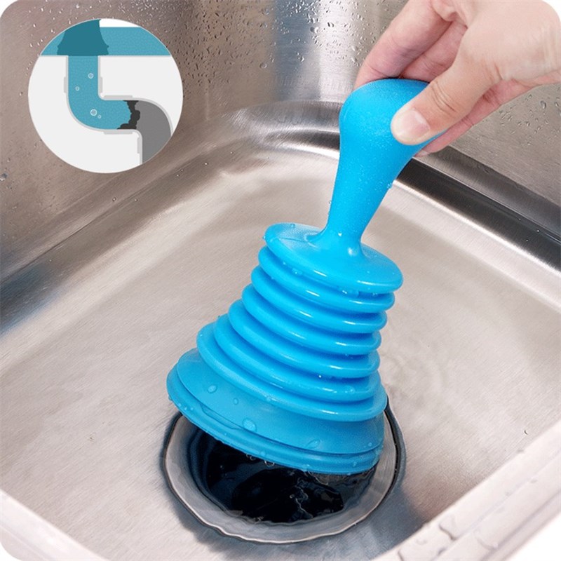极速Hoausehold Pipe nblocker Bath Tet Plunger Kitchen Sink W