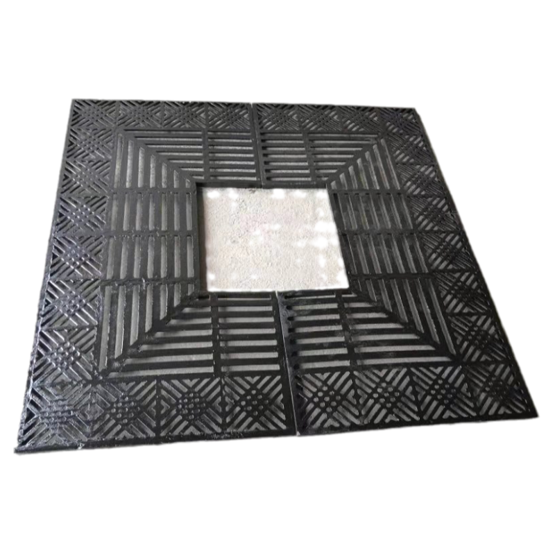 304不锈钢球墨铸铁树池篦子方形树围市政绿化护树板
