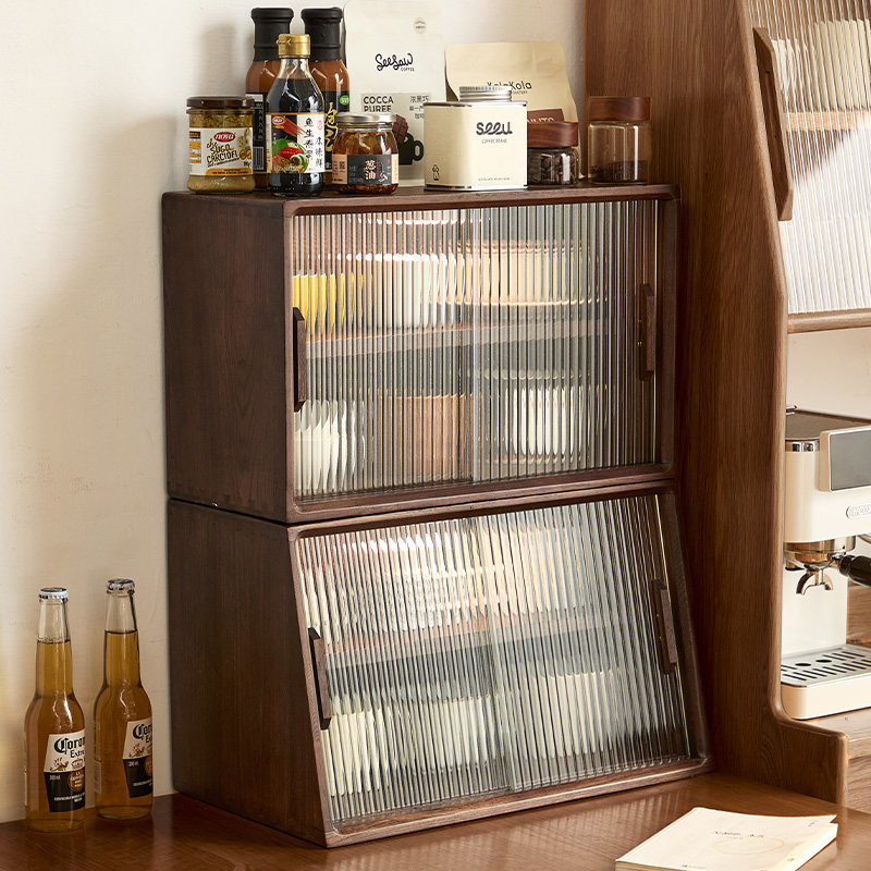 实木杯子收纳柜置物架餐边柜桌面台面咖啡茶具水杯展示放置柜木质,收纳整理,收纳柜,淘宝优惠券,粉丝福利购,淘宝优惠卷