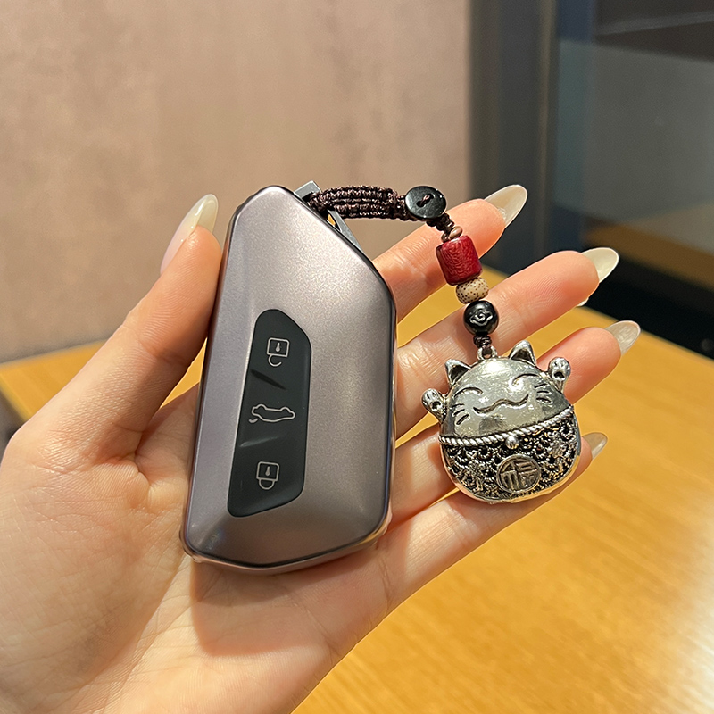 25款大众id3车钥匙套id4x壳高尔夫扣揽巡境26速腾凌渡l途昂帕萨特