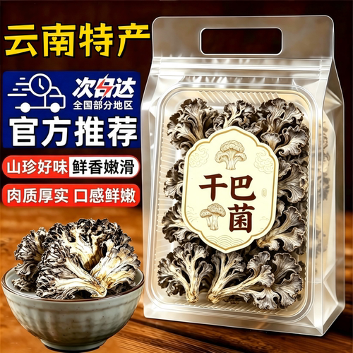 云南野生干巴菌新货菌香浓郁官方